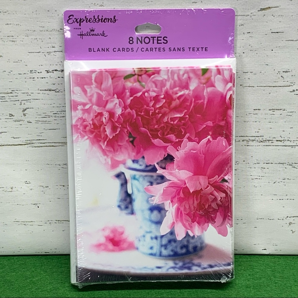 4/$14 8pk Hallmark Expressions Thank You Note Cards Blank Inside NEW SEALED